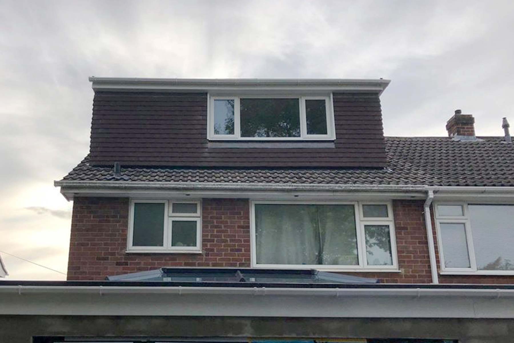 Dormer conversion Kenilworth house attic.